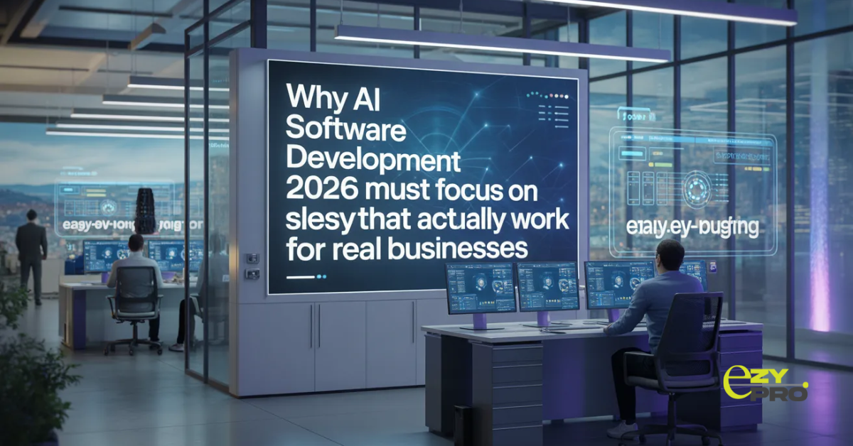 AI Software Development 2026 | EZYPRO