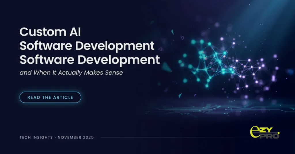Custom AI Software Development